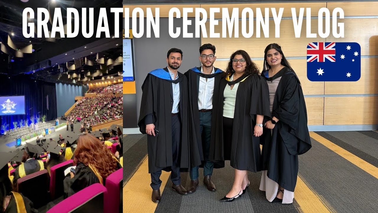 Graduation Vlog 2025 🎓 | Life of an Indian Student in Australia