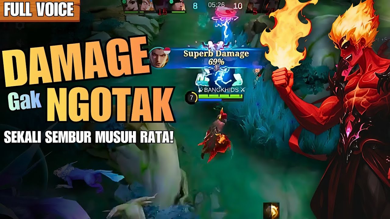 DAMAGE GAK NGOTAK! Sekali Skill Musuh Rata! 😱 ||BUILD VALIR TERSAKIT 2026 TERBARU.MOBILE LEGENDS