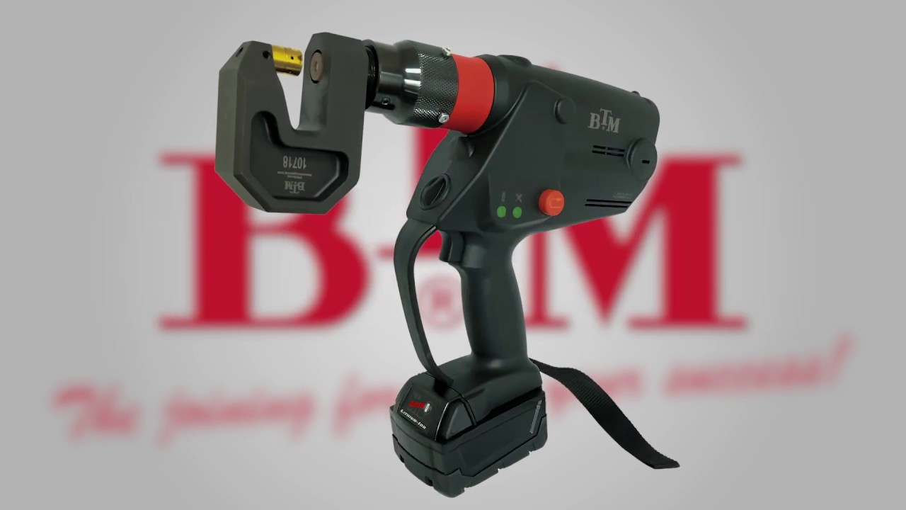 BTM Europe - Hand-Held Clinch Unit ULBG-602 | Electric Drive | Clinching Equipment