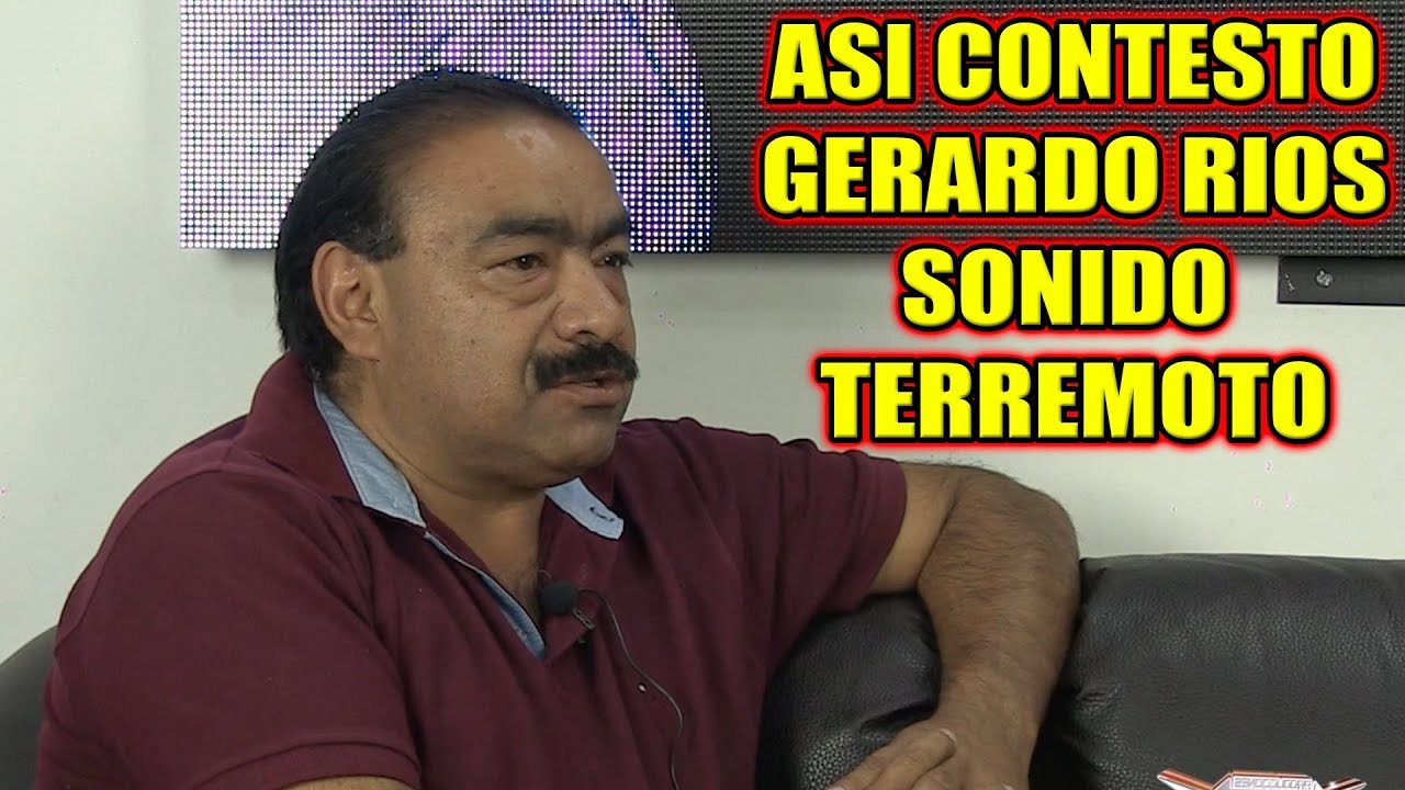*** ASÍ CONTESTÓ  SONIDO TERREMOTO ***