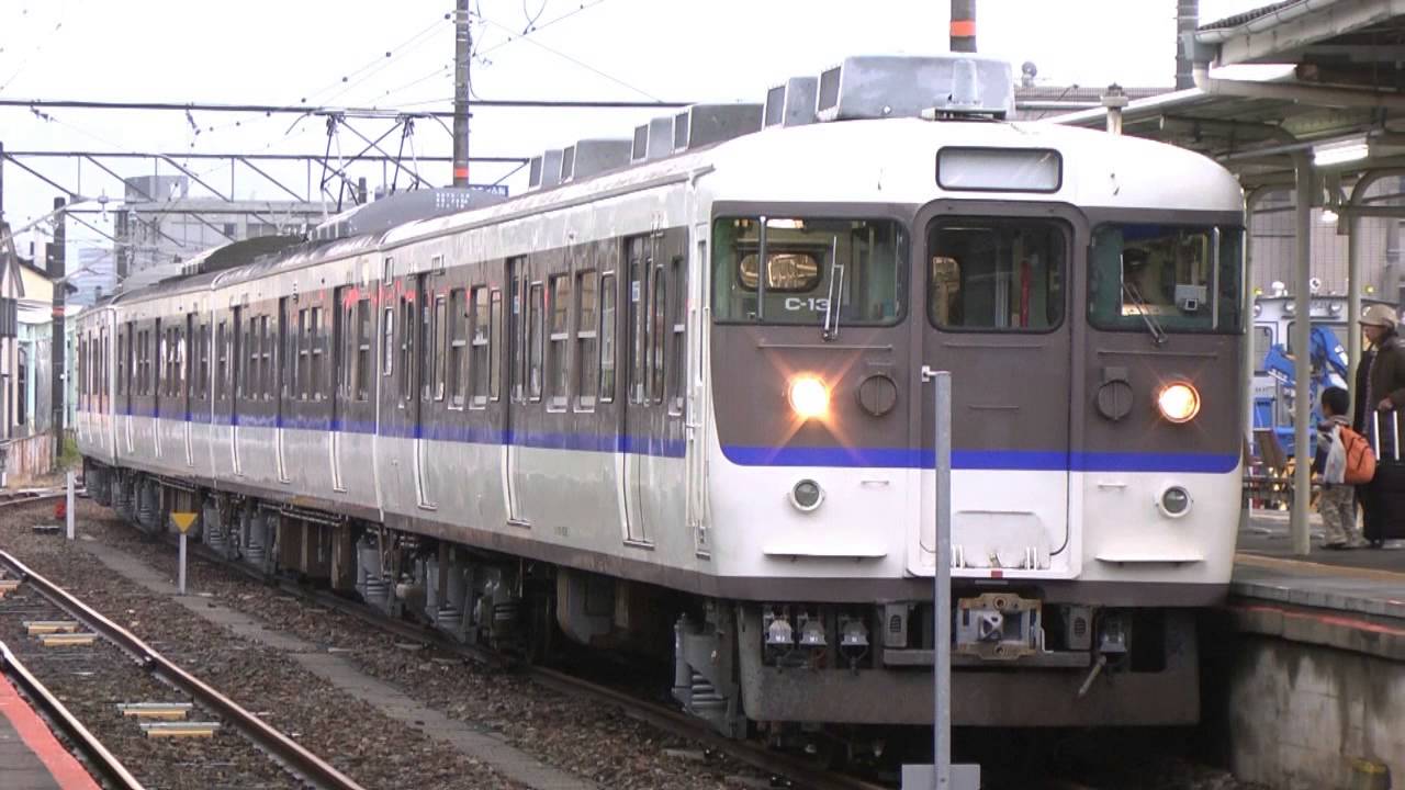クハ115-608（セキＣ13編成）　駅での折り返し