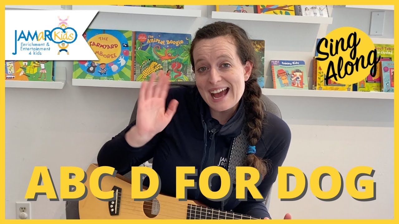 ABC D for Dog | JAMaROO Kids Educational Video | Children's Music