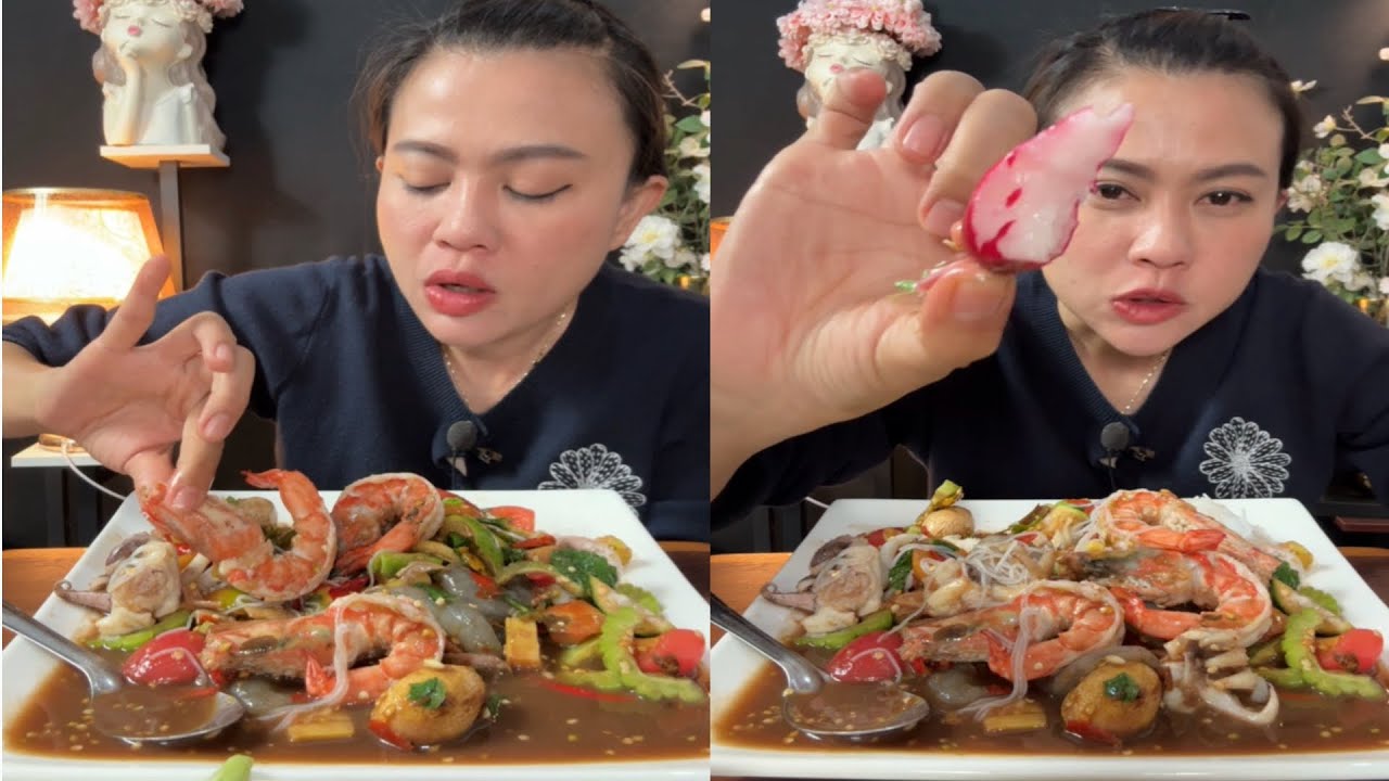ตำมะระกุ้งสะดุ้งเผ็ดๆนัวๆแซ่บๆมาเด้อจ้า 27/1/69