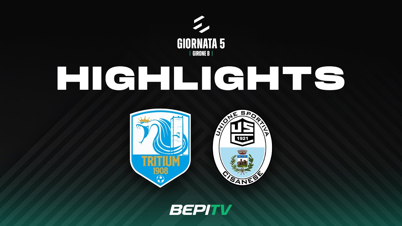 HIGHLIGHTS | Tritium-Cisanese 2-0 | GIORNATA 5