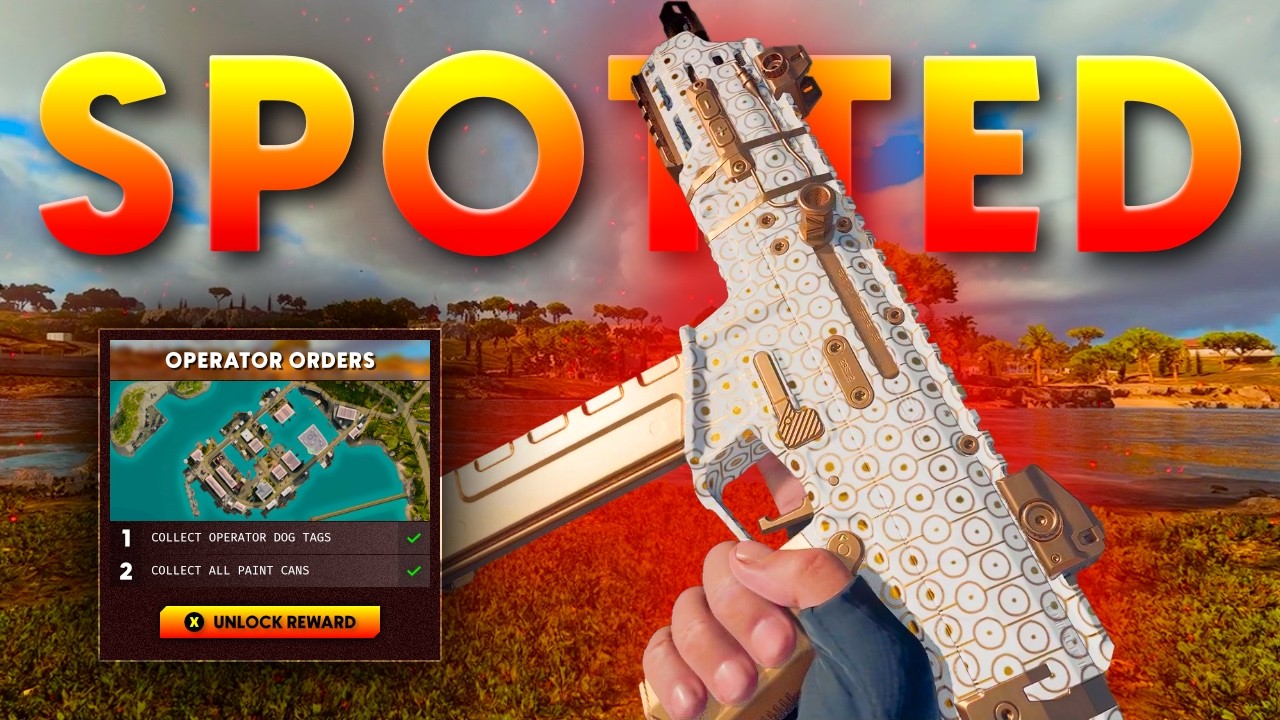 Unlock The Spotted Weapon Camo: Black Ops Royale Operator Orders Guide