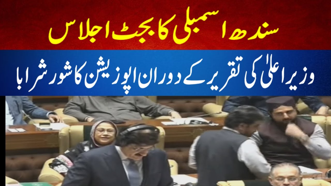 Sindh Assembly Budget Session | Opposition Protests - The Vision News(TVN)