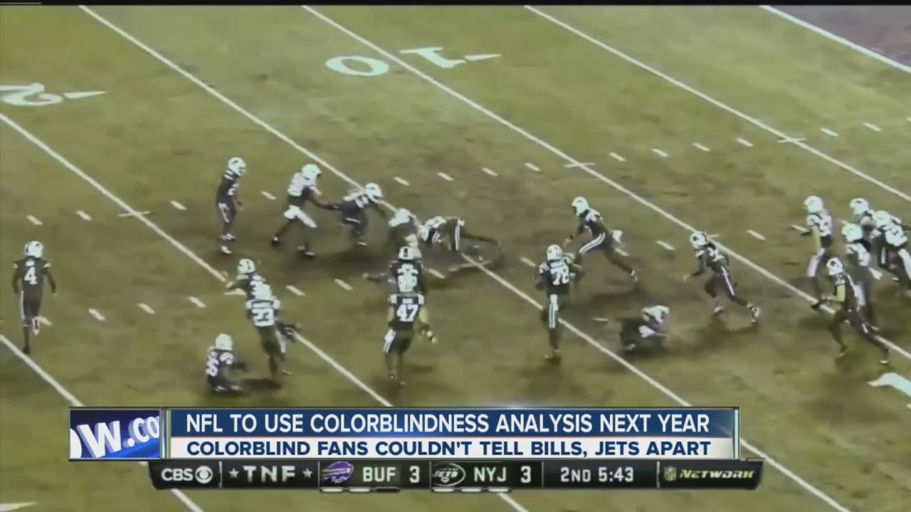NFL responds to colorblind fans