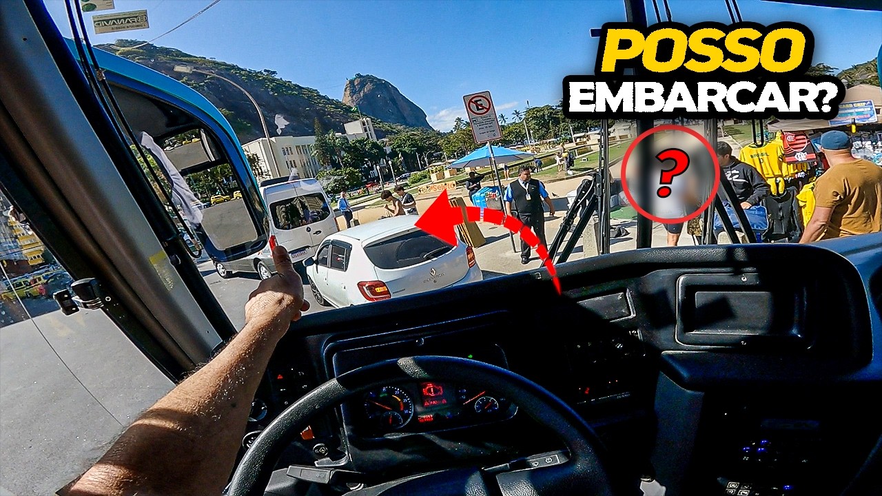 Indo fazer embarque de passageiros no Bairro da Urca RJ