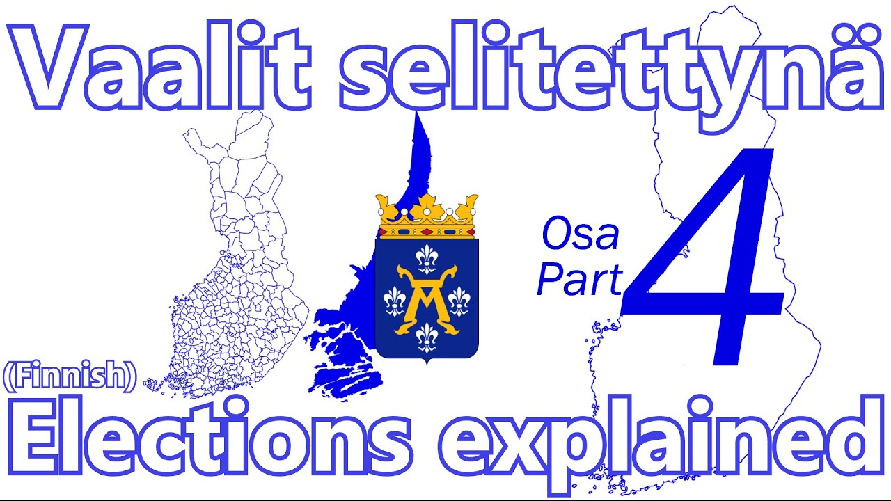 Miten kuntavaalit suoritetaan? VAALIT SELITETTYN&Auml; // ELECTIONS EXPLAINED