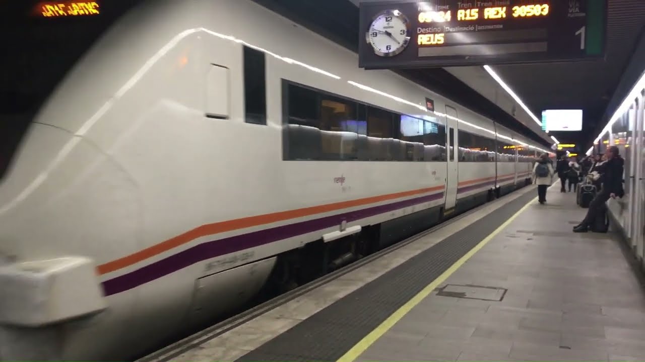 Trenes por Passeig de Gracia