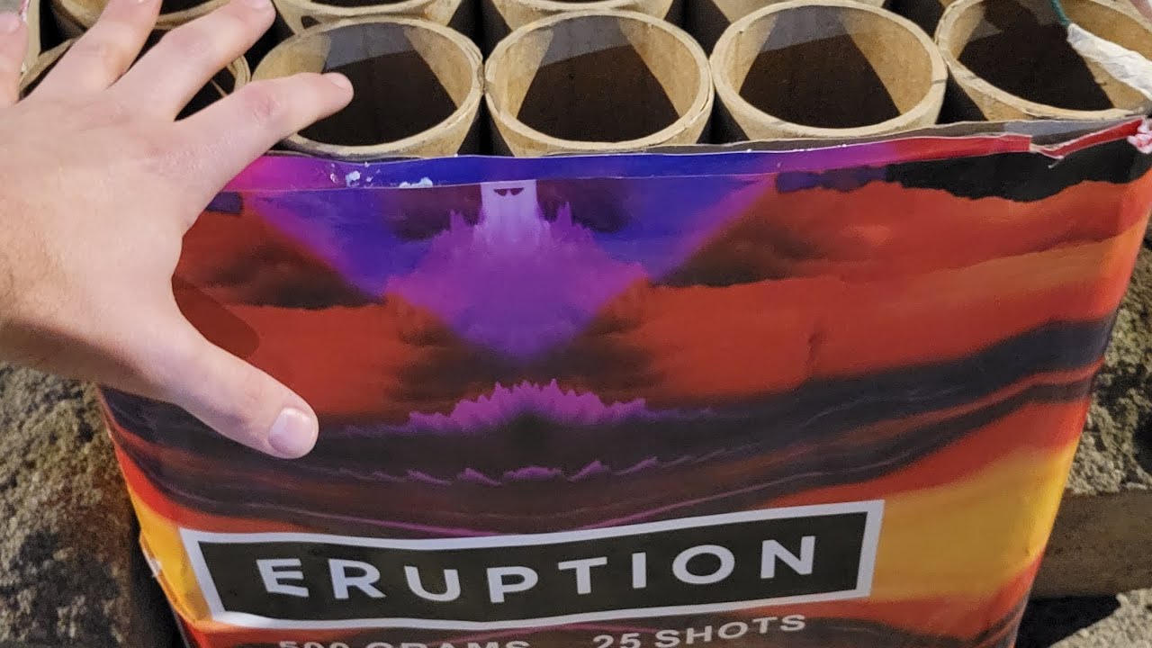 New* Eruption - 2.75 inch 25 shot