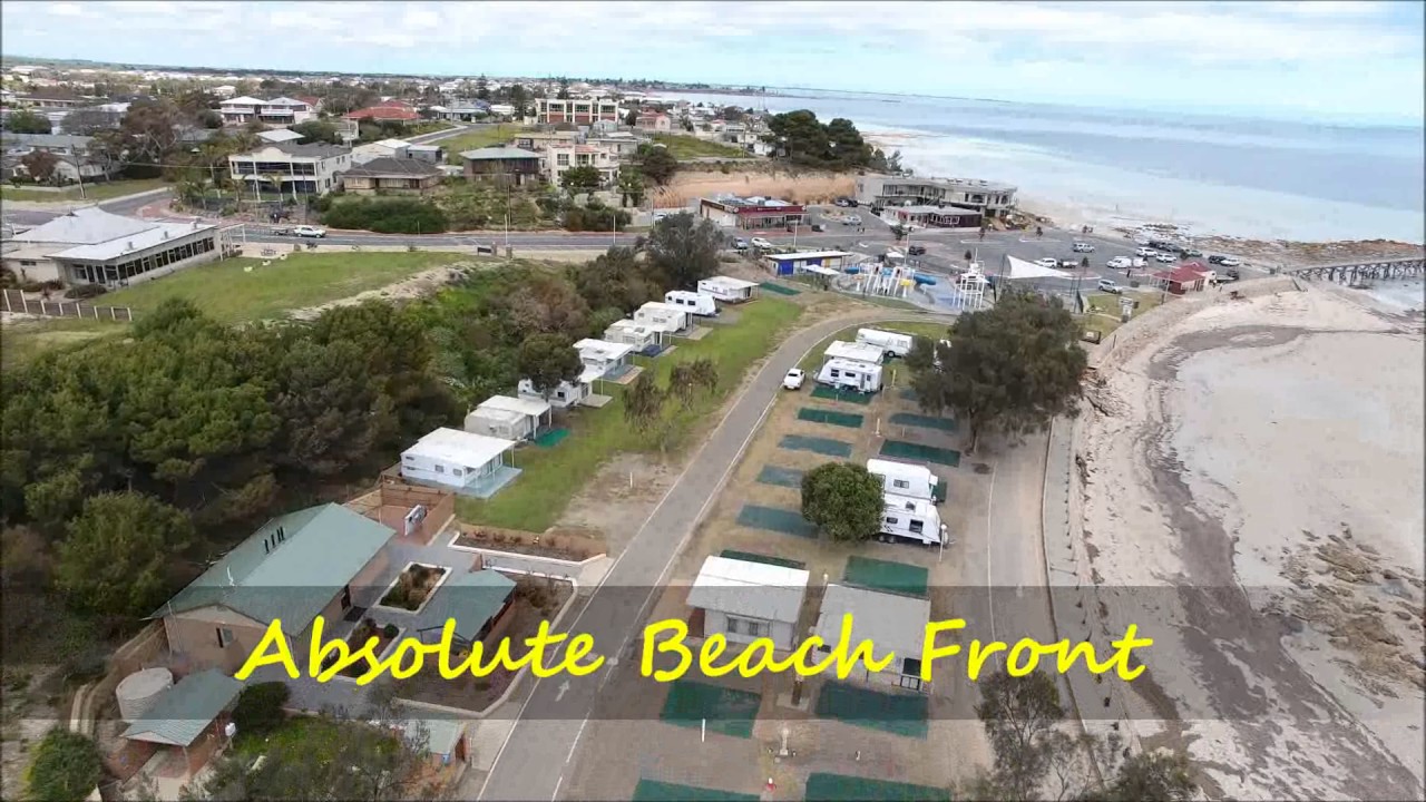 Moonta Bay Caravan Park - From the Sky