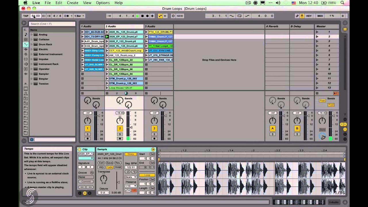 Ableton Live - Warp Modes