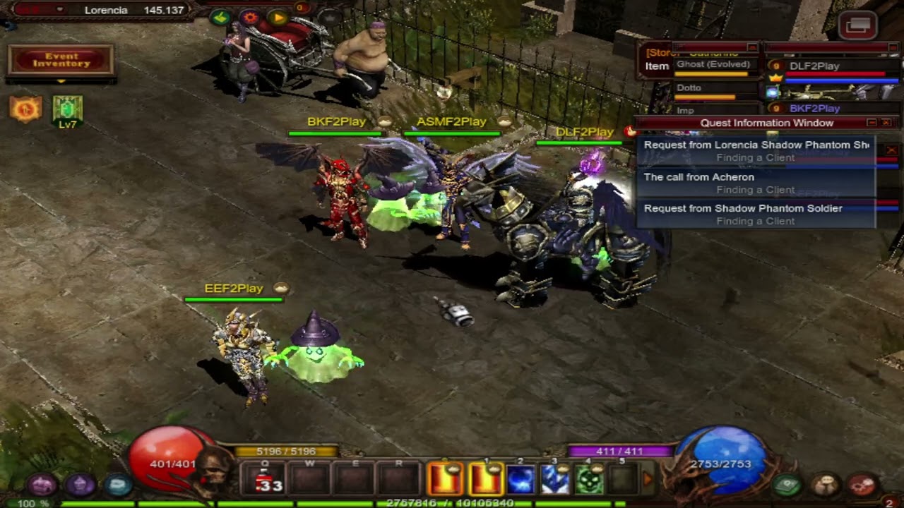 PARTE 3 TUTORIAL mu online oficial GMO jugar EN PARTY Y SUPORTS