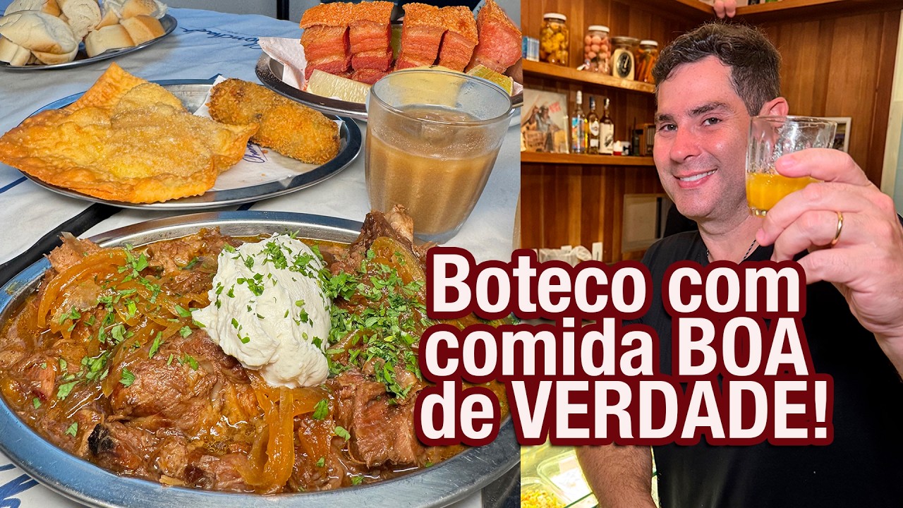 Comida de Boteco Premiada no Chanchada Bar