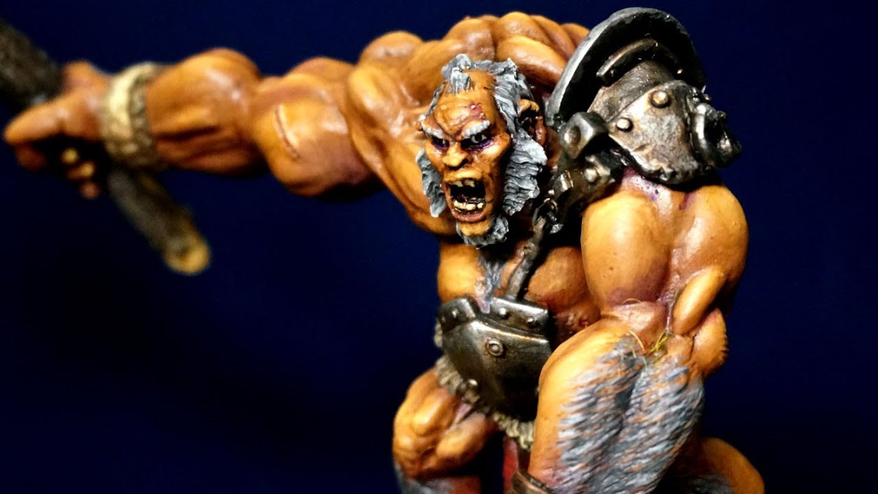 Painting Reaper Bones Golan the Hill Giant