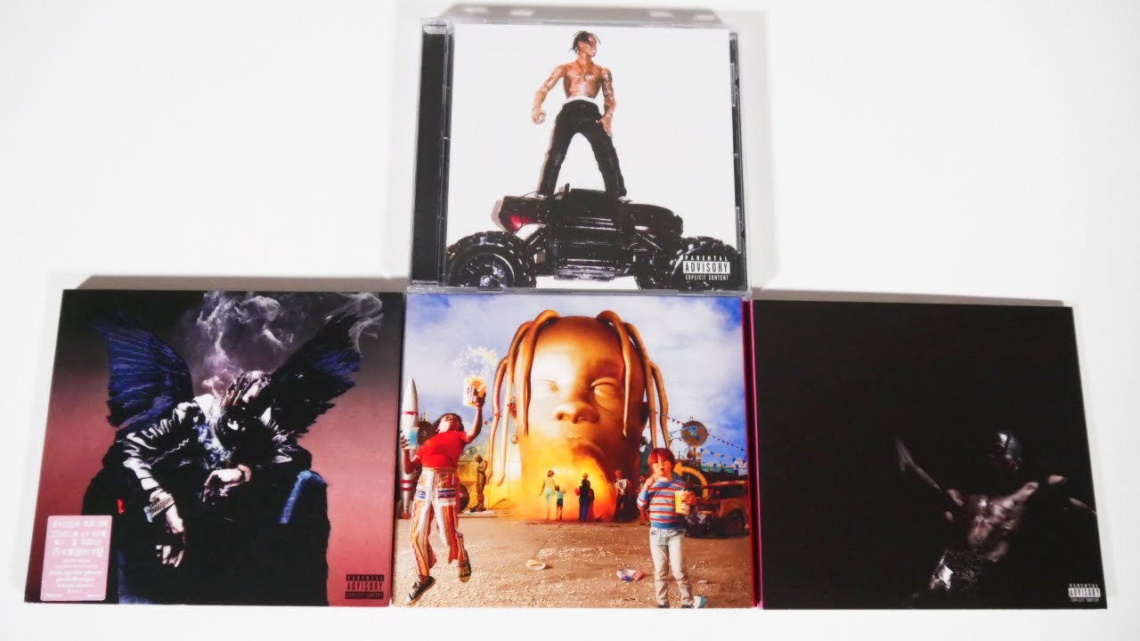 Travis Scott Discography (CD) Unboxing