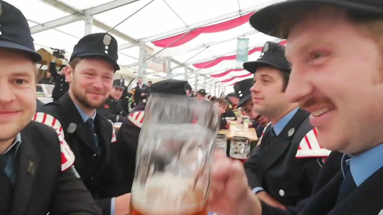 150 Jahre feuerwehr Mittenwald am 1.6.2024 Stefan Wanker in Action
