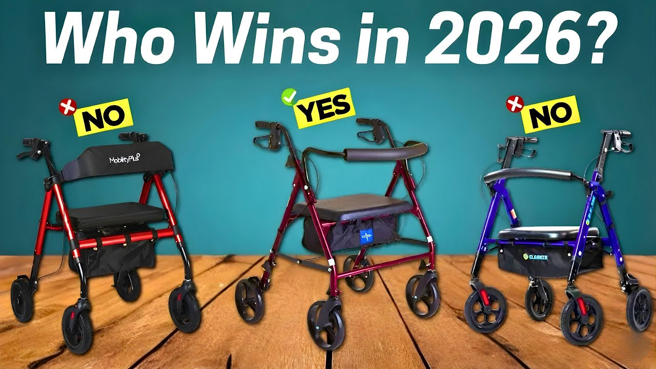 Best Rollator Walkers 2026 (Don't Buy ANYTHING Before Watching!)