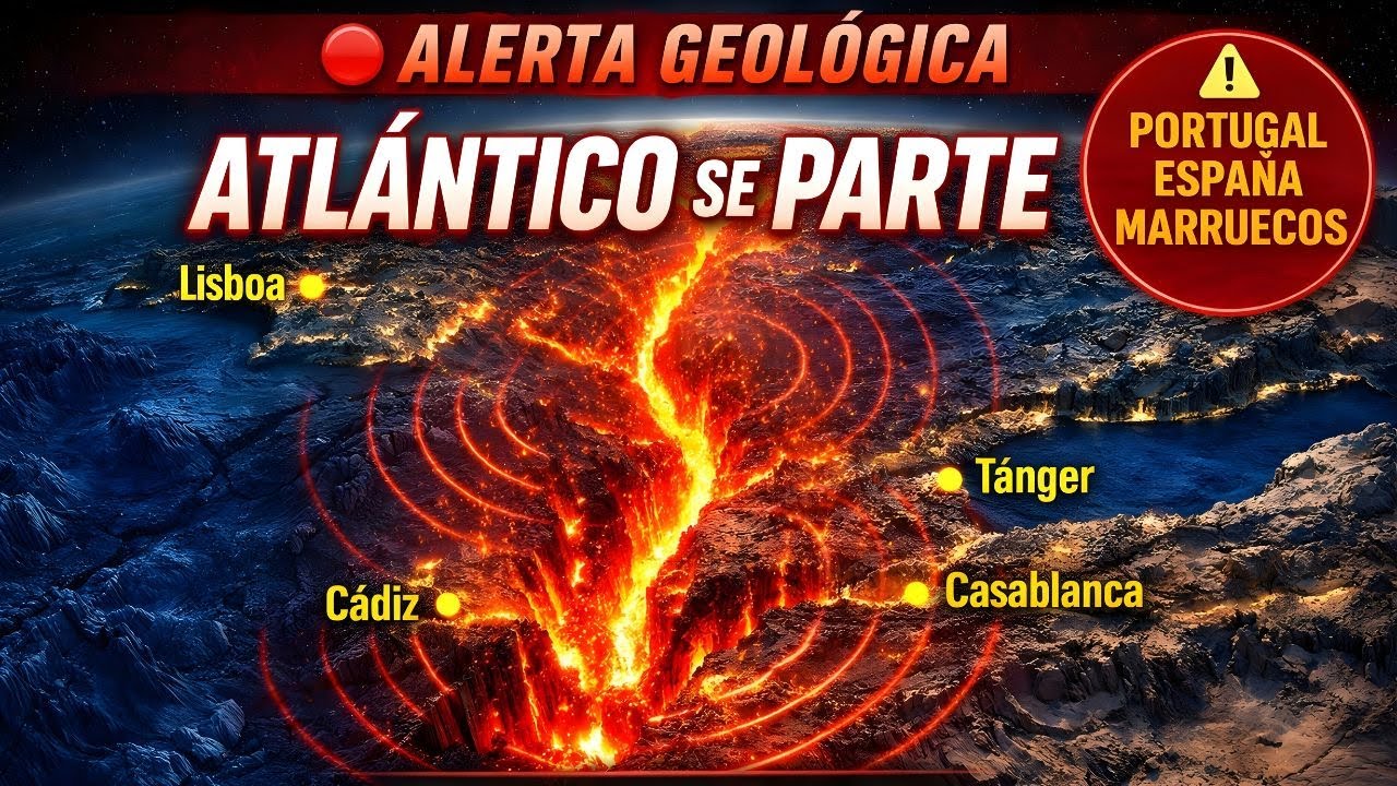 Is the Atlantic Ocean splitting with a new and dangerous fault line that threatens Spain?