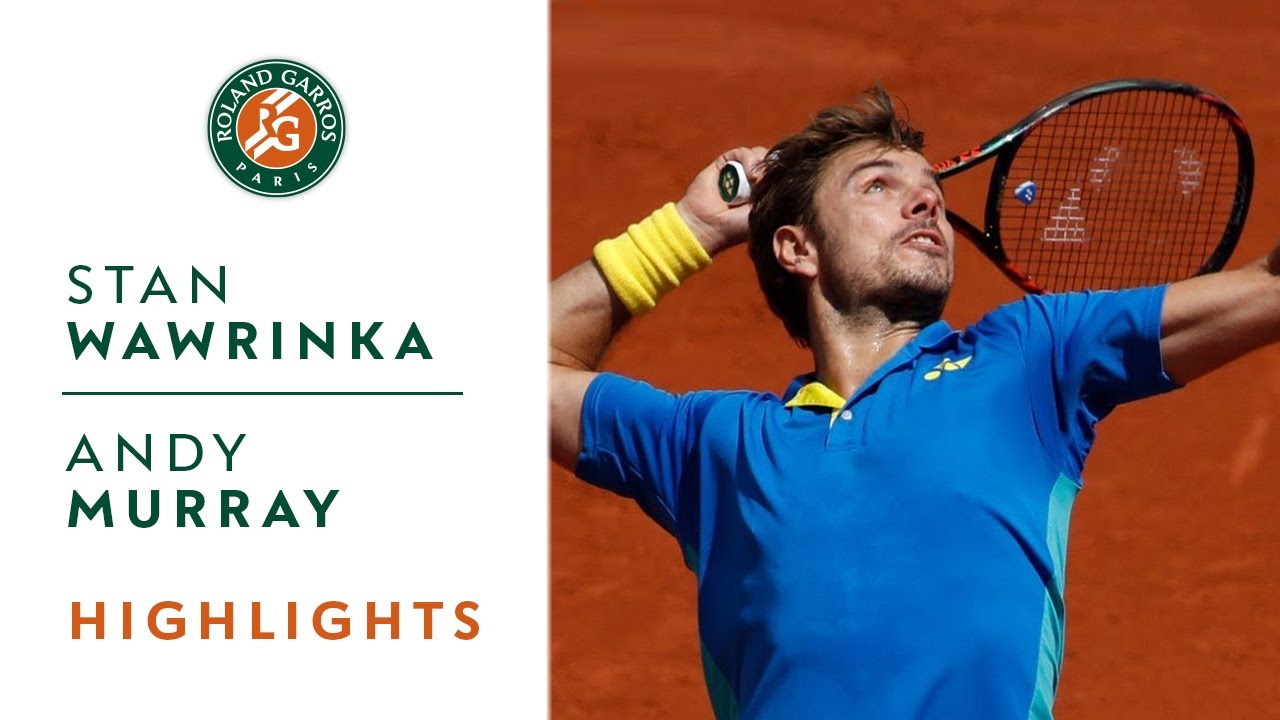 Stan Wawrinka v Andy Murray Highlights - Men's Semi-Final 2017 | Roland-Garros