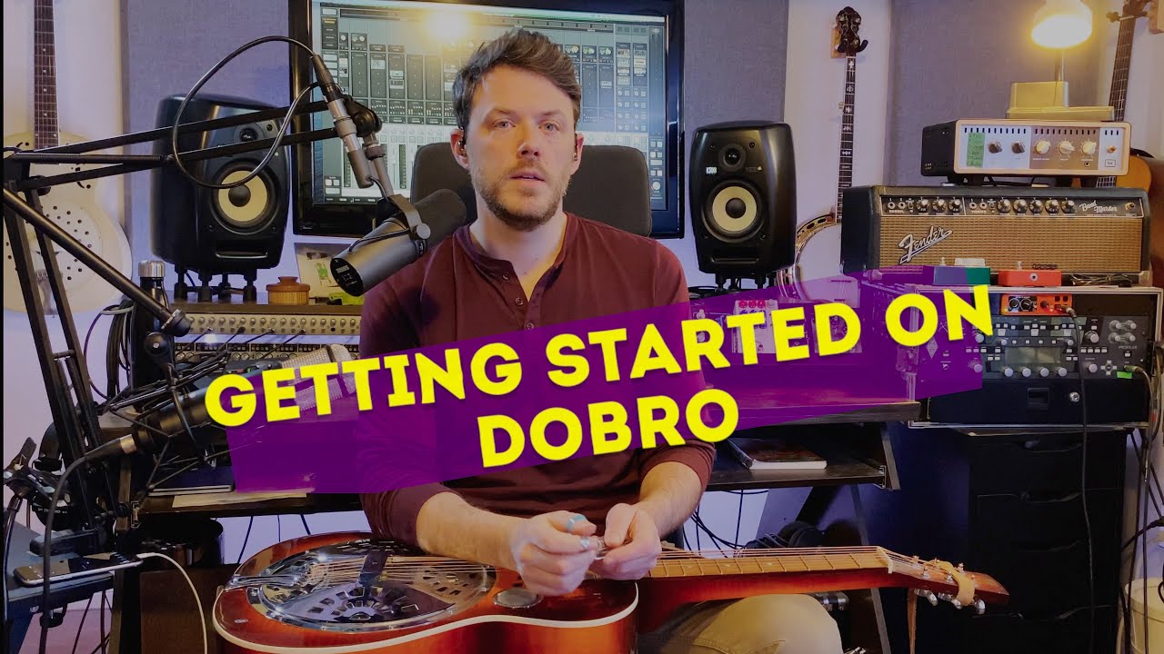 Dobro Lesson - Simple open E tuning