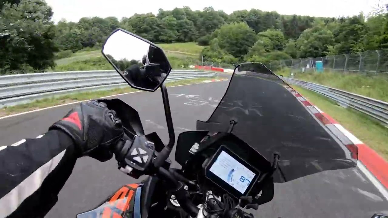 KTM 1290 super adventure Nurburgring lap / June 2022