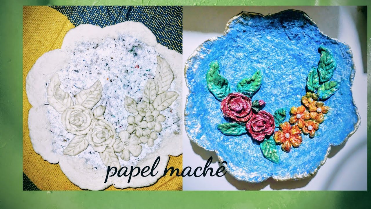 Do Papel à Arte: Prato Decorativo em Papel Machê | Reciclagem Criativa com Propósito 