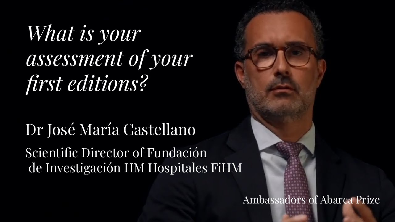 Dr José María Castellano - Abarca Prize 2023
