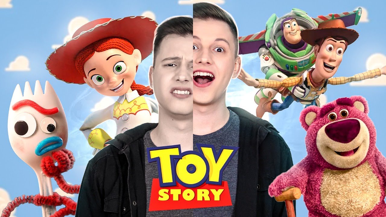 Piores e Melhores FILMES SAGA TOY STORY!!!