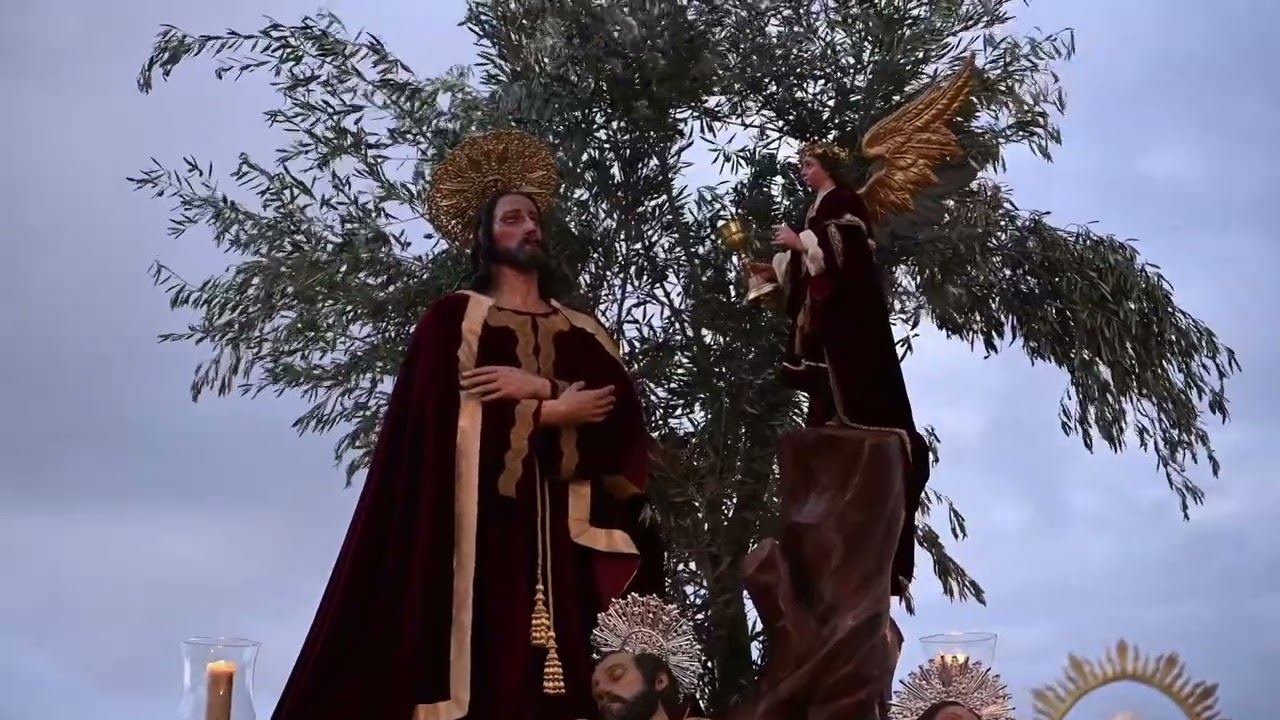 SEMANA SANTA GARACHICO   Domingo de Ramos -PROCESIÓN DEL SEÑOR DEL HUERTO Y LA VIRGEN DEL CONSUELO-