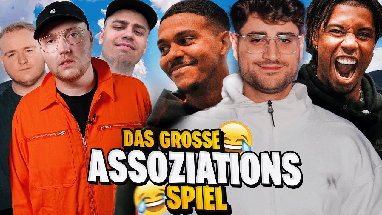 🤔Das große ASSOZIATIONS Spiel..?!😱🔥 (von Pappaplatte) 3vs3 mit Eligella, Pappaplatte, Sidney & co.