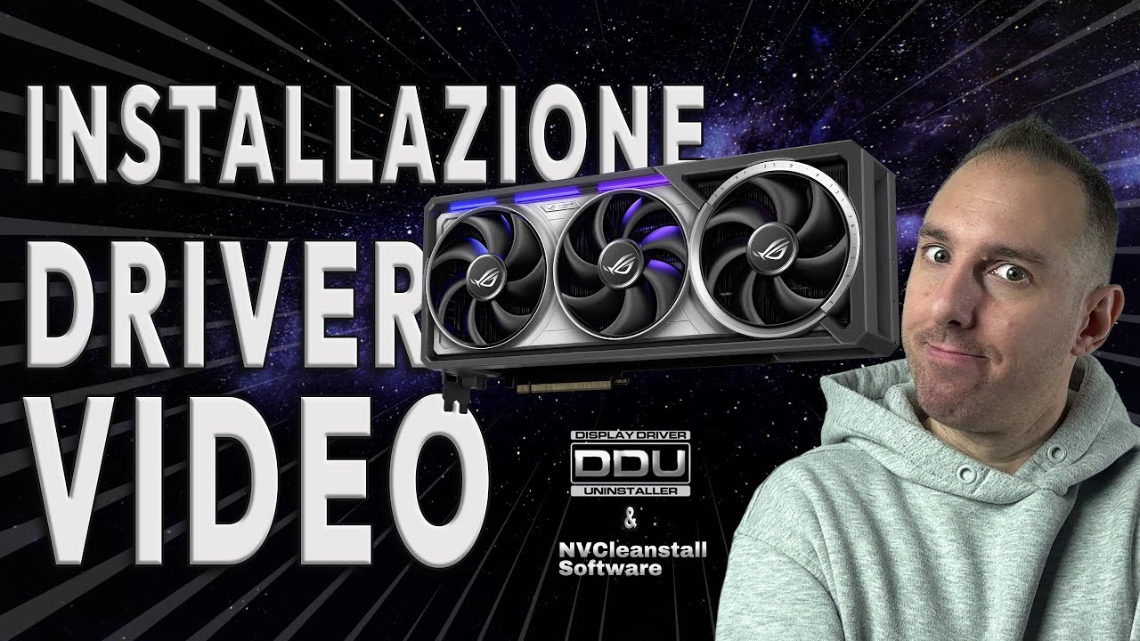 Aggiornamento Pulito del DRIVER GPU | Tutorial in modalità AVANZATA | RTX 5080 cambio scheda video