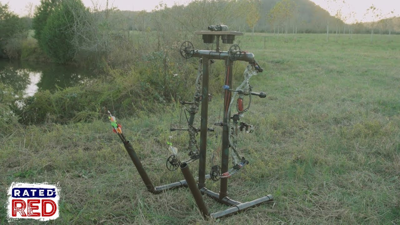 How to Make a PVC Bow Caddy