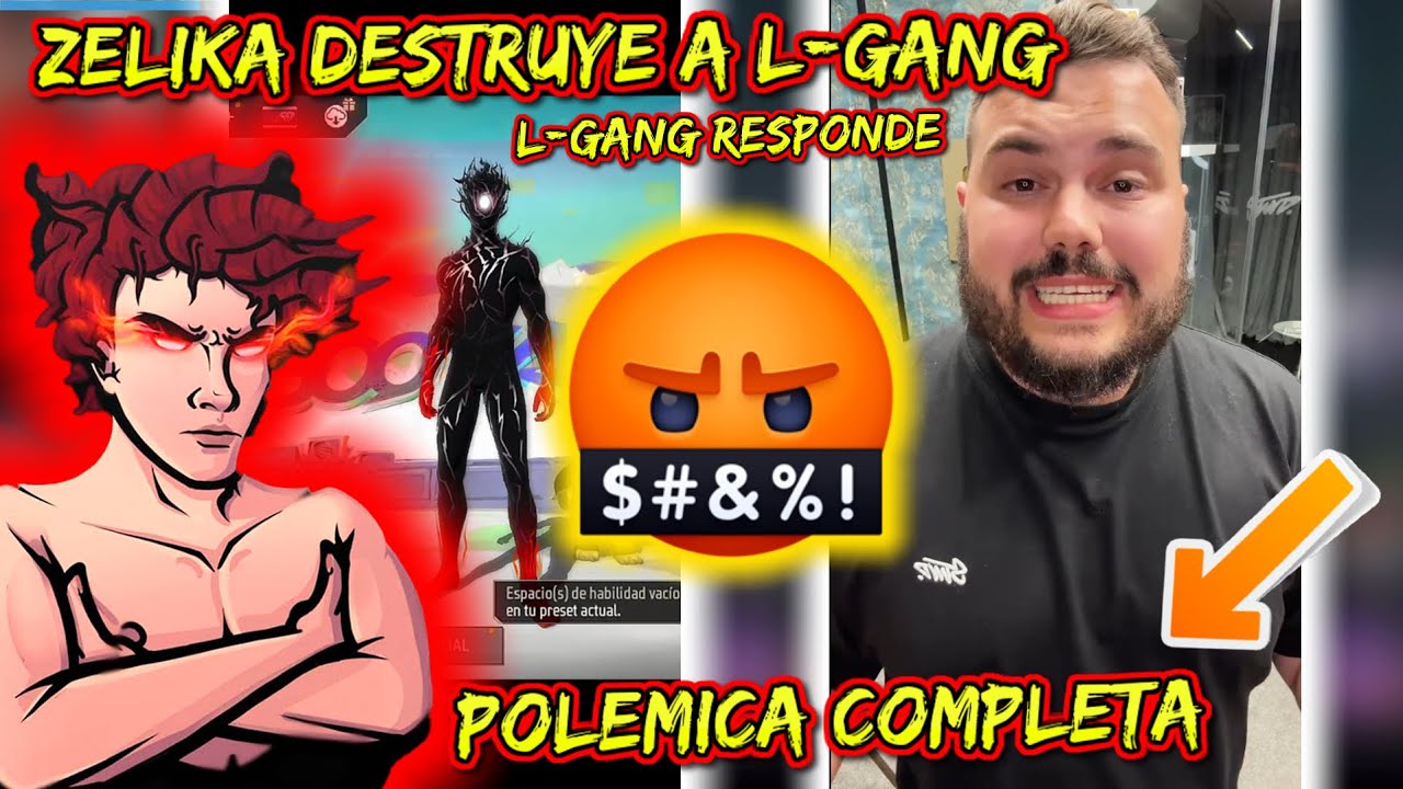 ZELIKA y L-GANG DISCUTEN😱🔥POLÉMICA COMPLETA