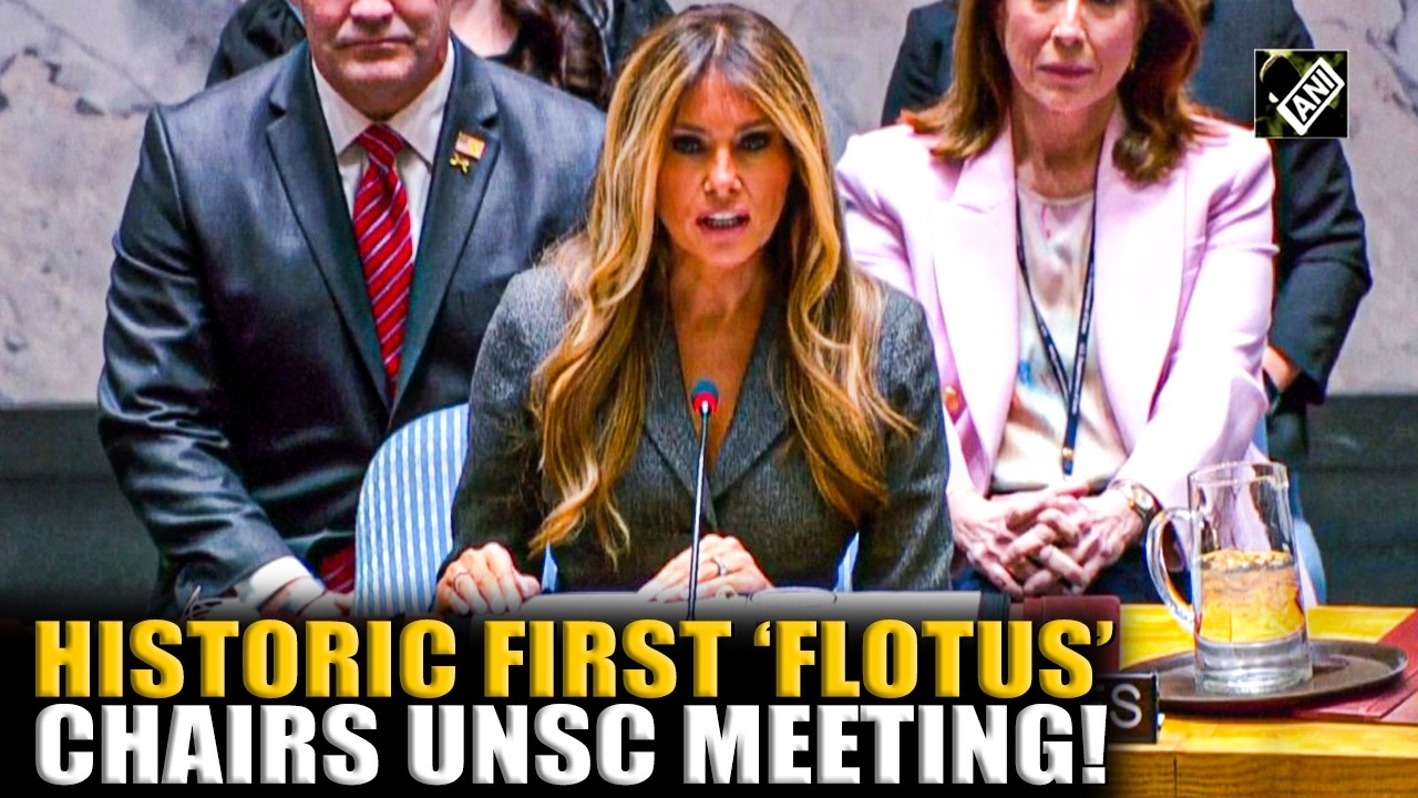 Historic first! FLOTUS Melania Trump presides over UNSC meet days after US-Israel airstrike Iran