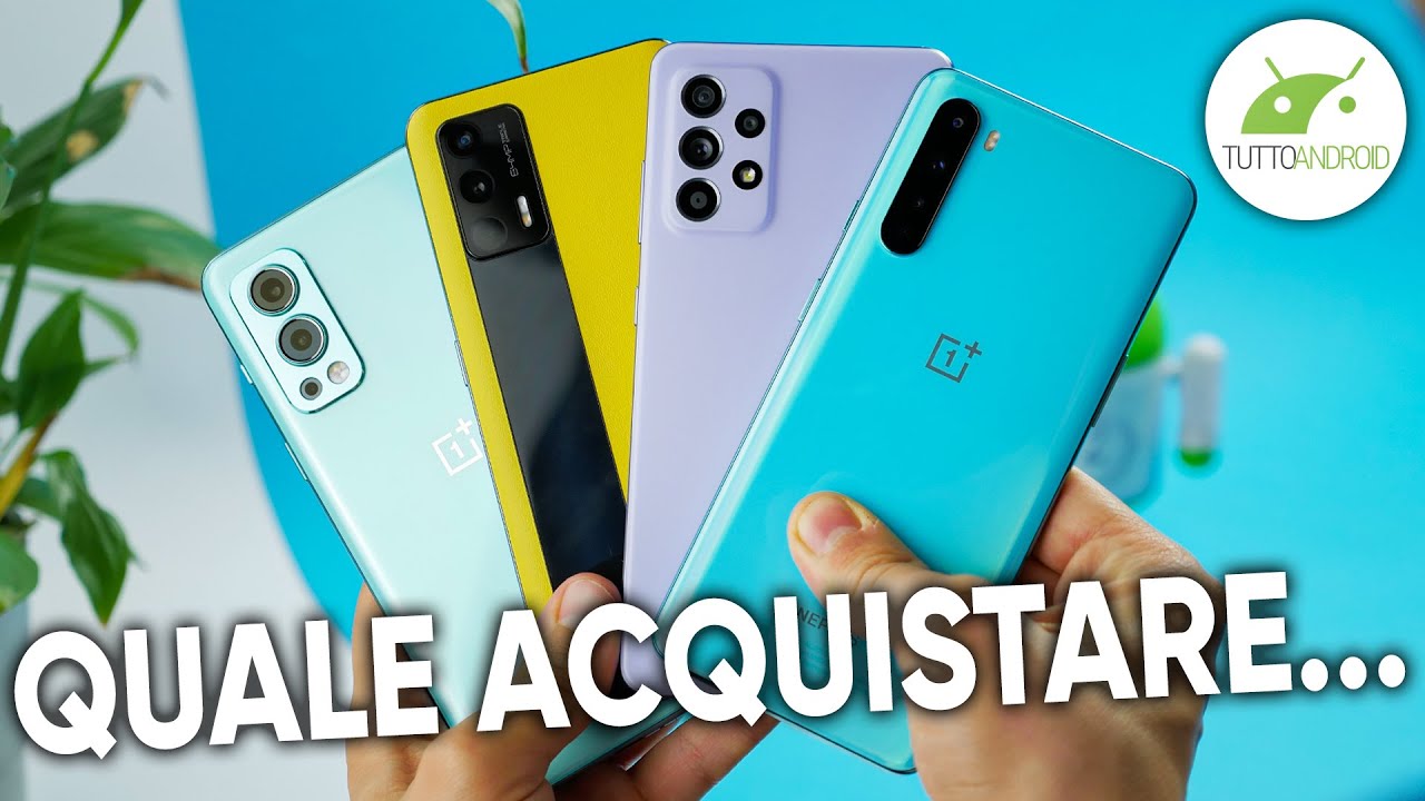 ONEPLUS NORD 2 vs REALME GT? Forse GALAXY A52 5G o NORD!? Il CONFRONTO