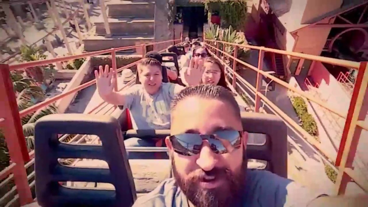 Knotts Berry Farm Jaguar Roller Coaster Ride