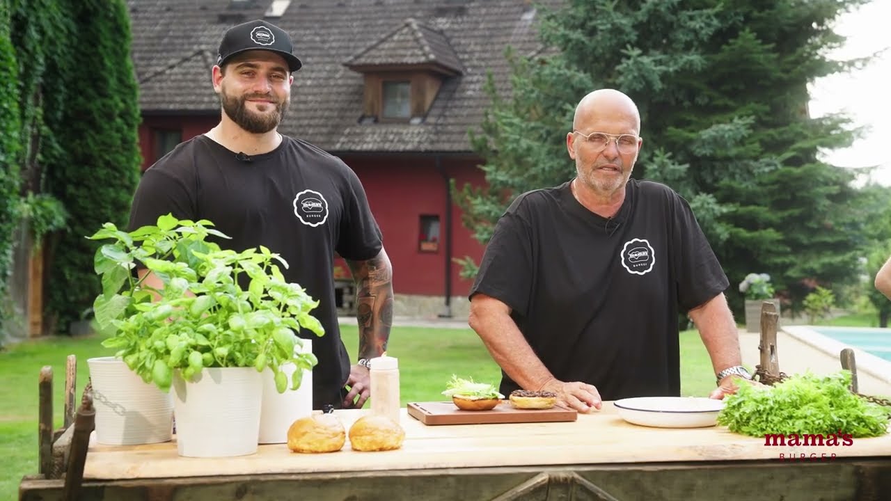 Mama's Burger | Připravujeme náš Signature Burger se Zdeňkem Pohlreichem