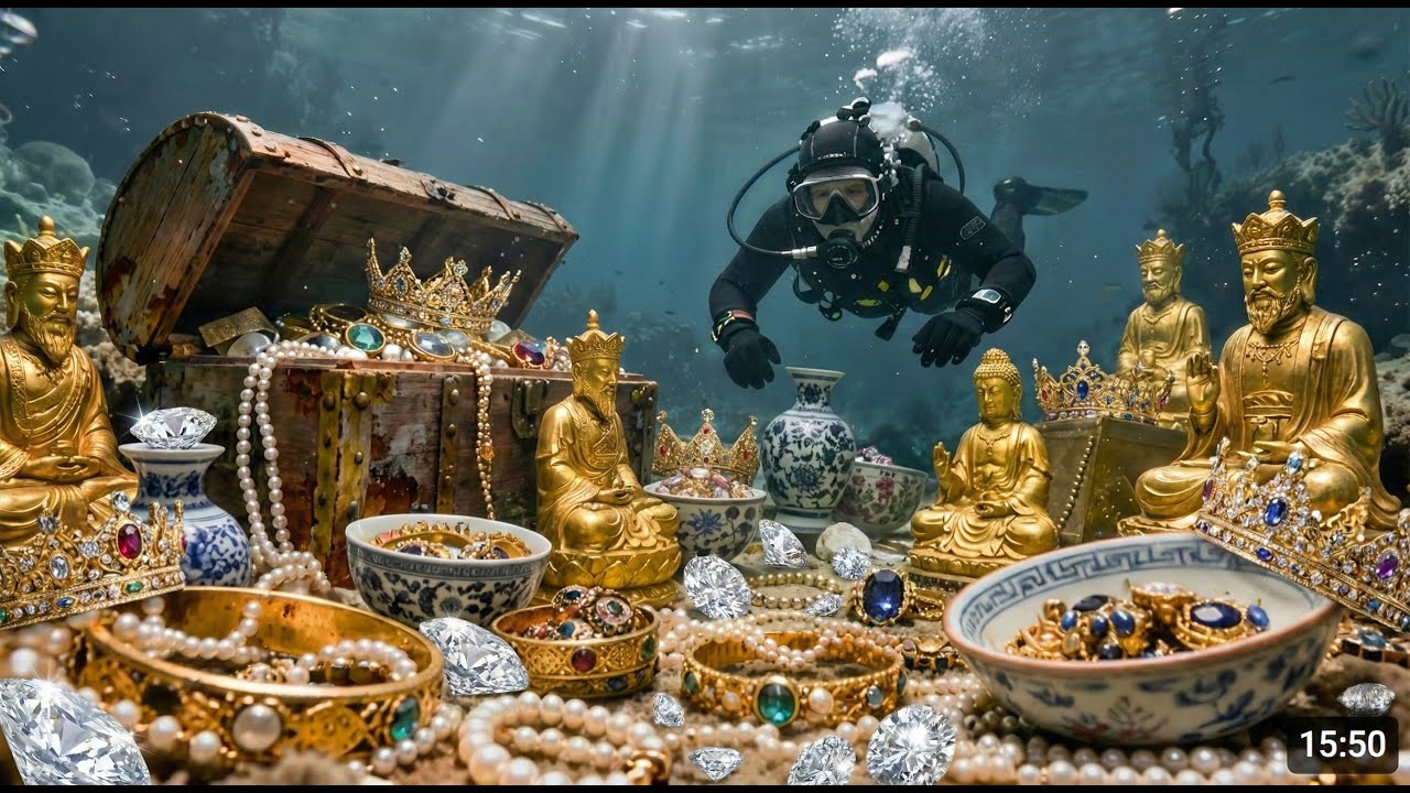 $300,000,000 Treasure Found at The Bottom of The Ocean Caribe