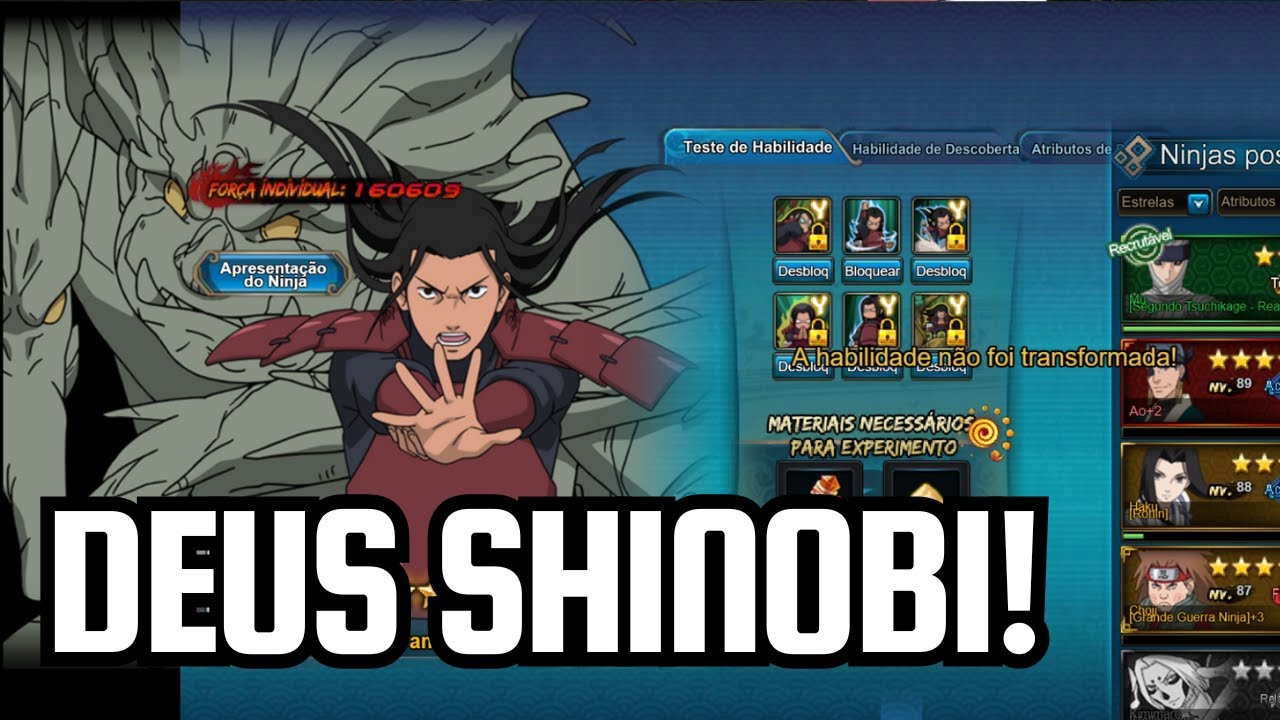 DESCOBERTA DO HASHIRAMA | Naruto Online