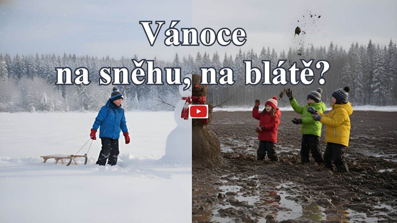 Budou Vánoce na sněhu, nebo na blátě?