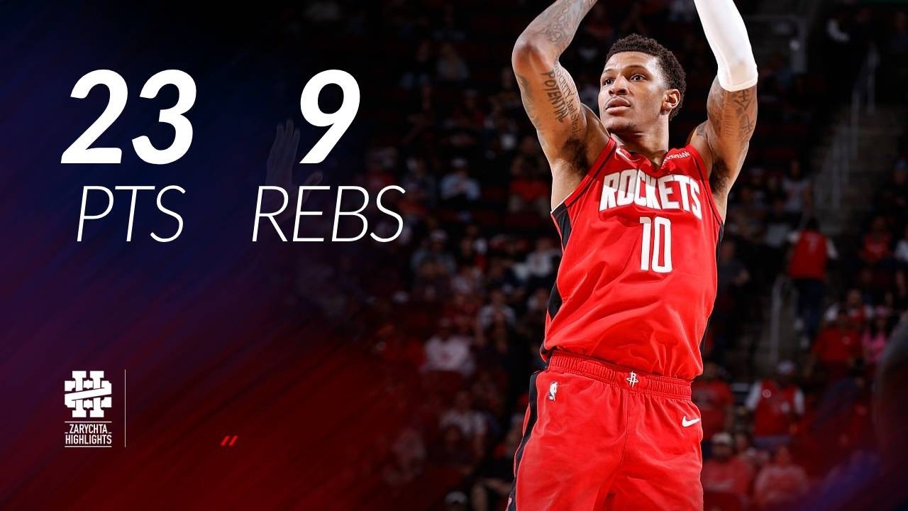 Jabari Smith Jr 23 pts 9 rebs vs Hawks 25/26 season