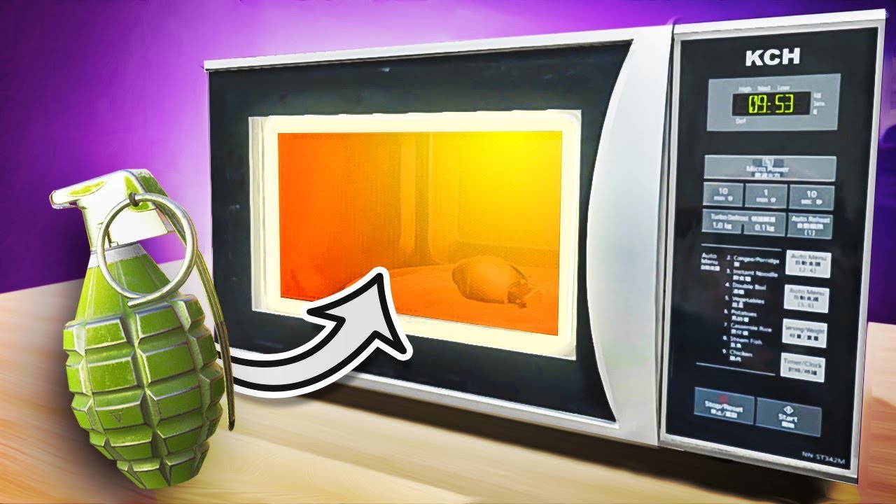 HOW TO MICROWAVE A GRENADE - Disassembly VR
