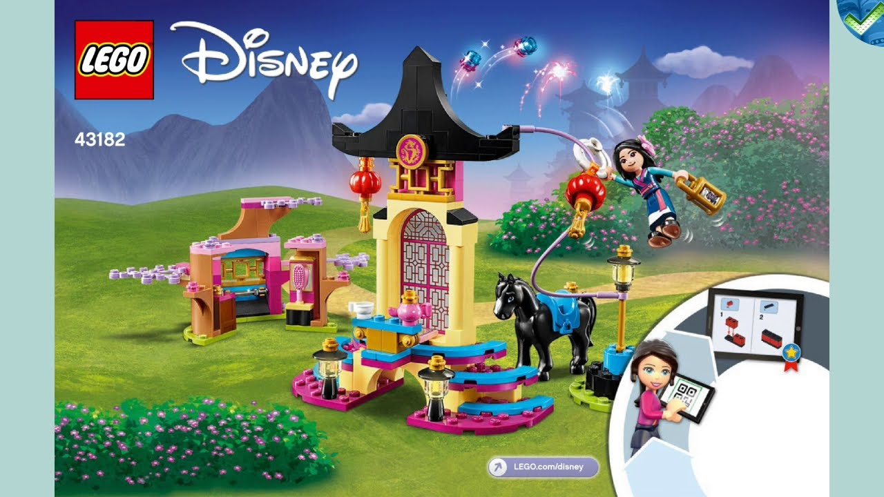 43182 Mulan's Training Grounds LEGO&reg; Disney Manual at the Brickmanuals Instruction Archive