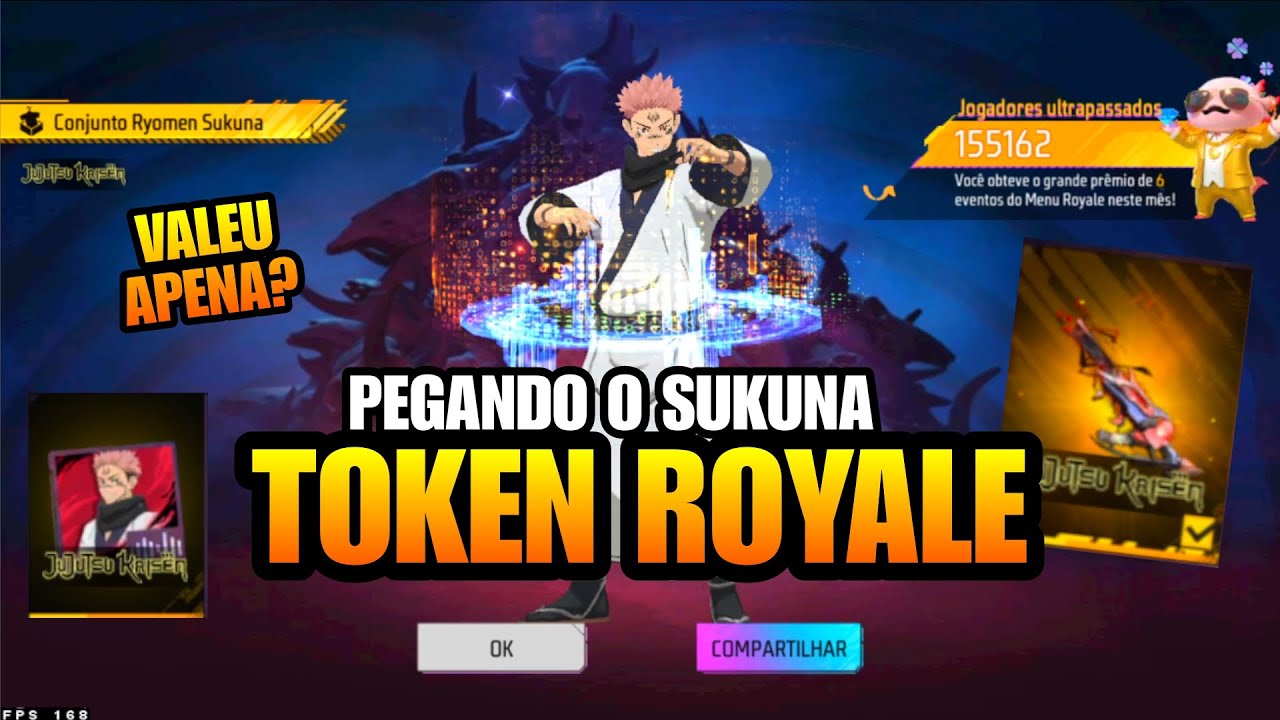 SUKUNA NO ACESSO ANTECIPADO! PEGUE GRÁTIS 10 TICKETS, BÔNUS DE DIAMANTE E MAIS NOVDADES FREE FIRE