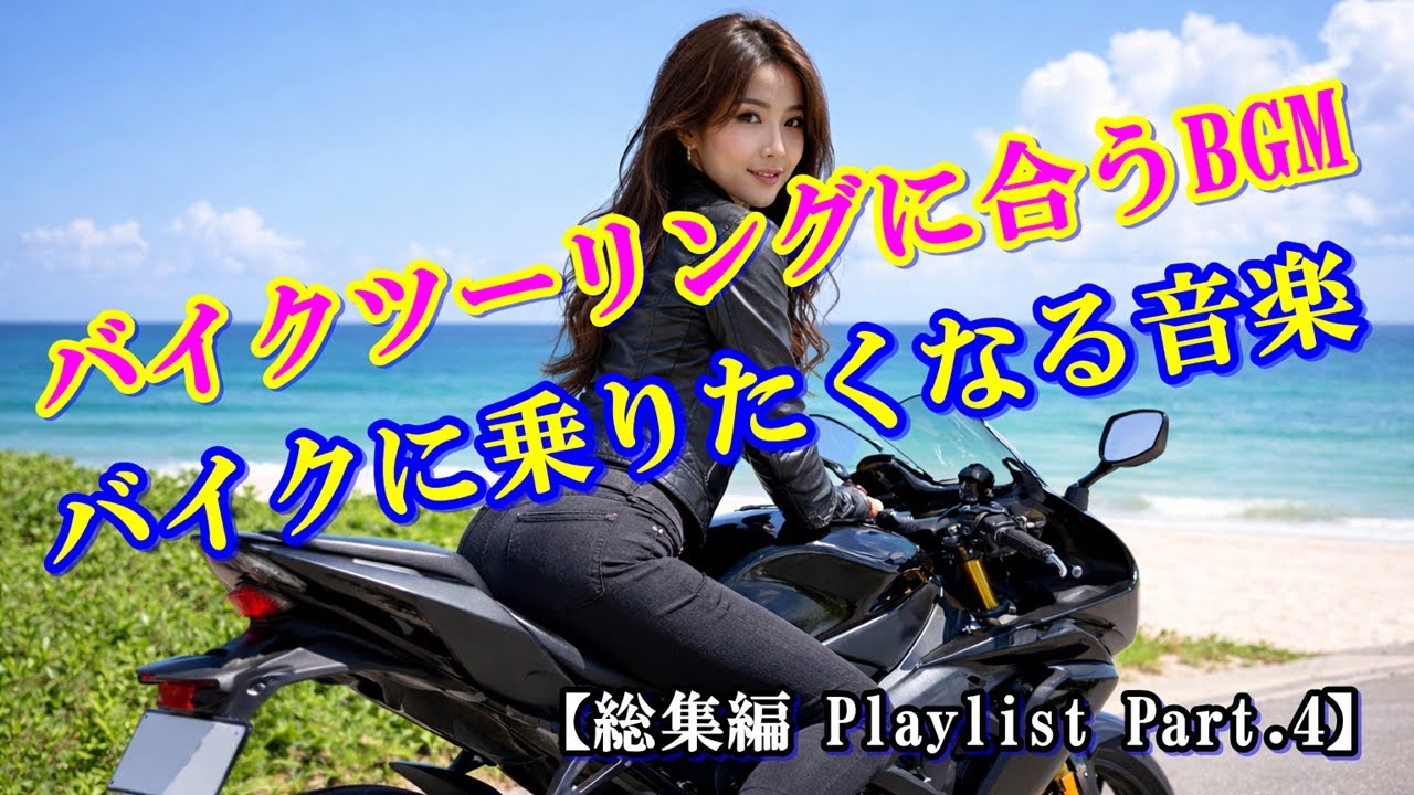 【バイクツーリングに合うBGM/バイクに乗りたくなる音楽 ...バイク動画に合う音楽/BikeBGM/FreeMusic/Copyright-free】【総集編 Playlist Part.4】