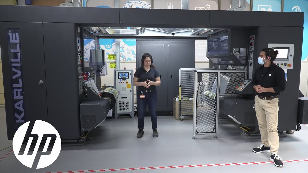 HP Indigo Digital Pouch Factory Live Demo