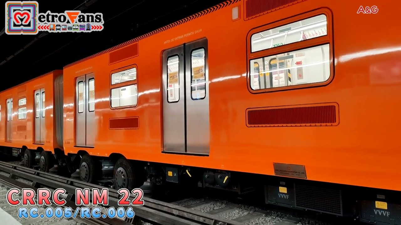 CRRC NM 22 (RC.005/RC.006) Tren En Pruebas Pre-Operativas