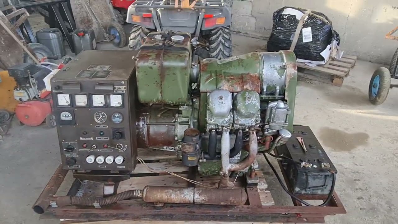 Agregat prądotwórczy wojskowy Pad 8 220/380v cold start